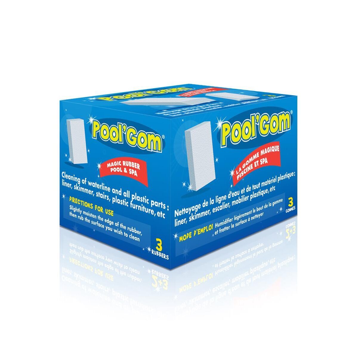 Toucan PoolGom magischer Radiergummi box