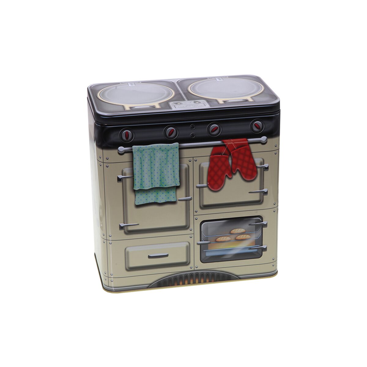Blechdose Backofen für Plätzch box