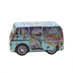Mini Camper Dose, blauer Mini-Van, Keksdose ca. 16,5 cm x...
