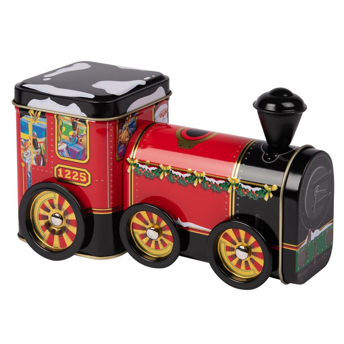 Santa Express, weihnachtliche Lokomotive mit drehbaren R&aum