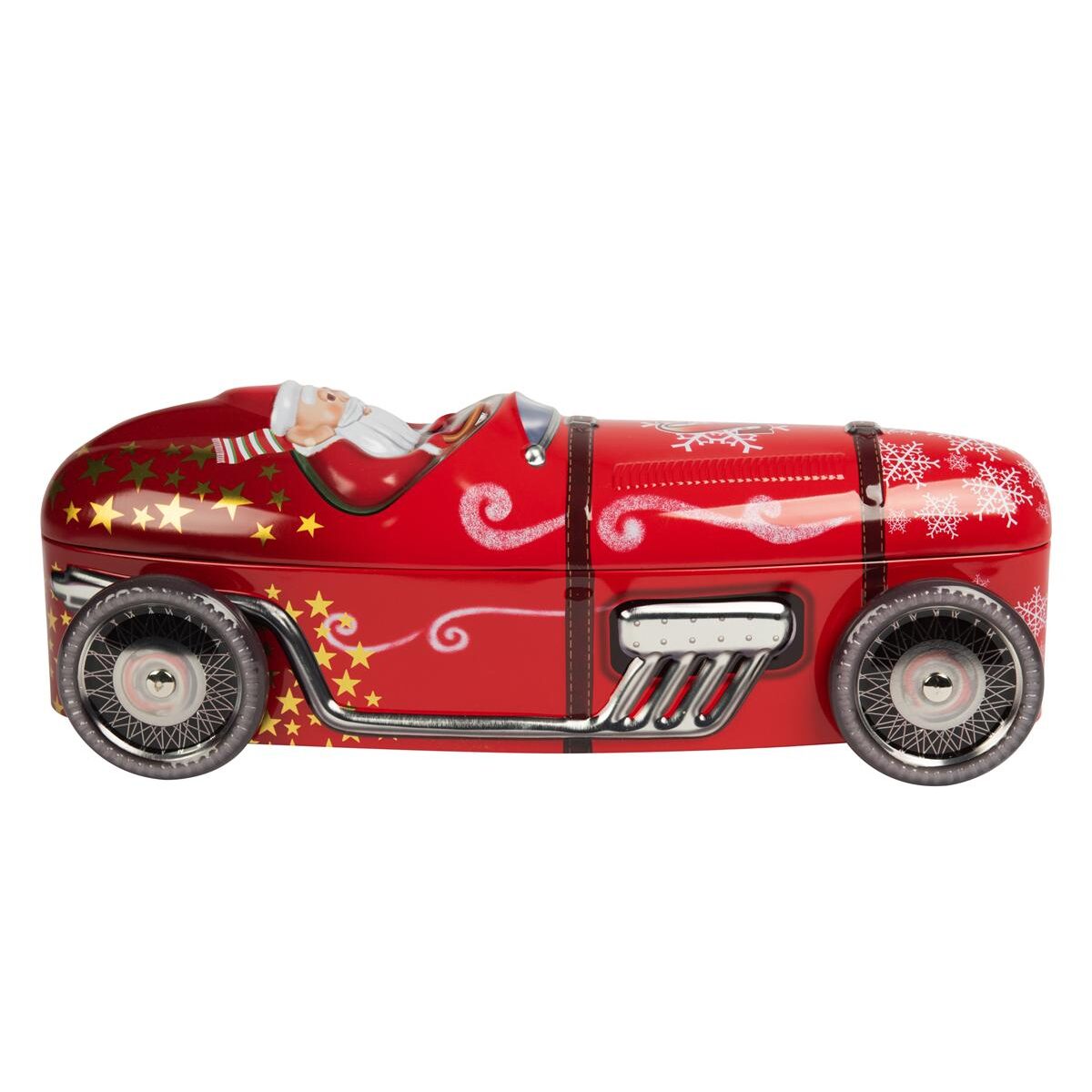 Santas Racing Car, Keksdose Weihnachten, box