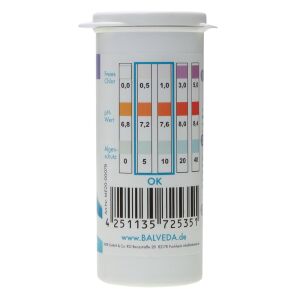 BALVEDA 3 in 1 Teststreifen Chlor, pH & Algenschutz,...