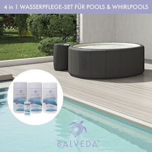 BALVEDA 4 in 1 Wasserpflege-Set für Pool &...