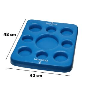 Schwimmendes Tablett für Pool & Whirlpool, 43 cm...