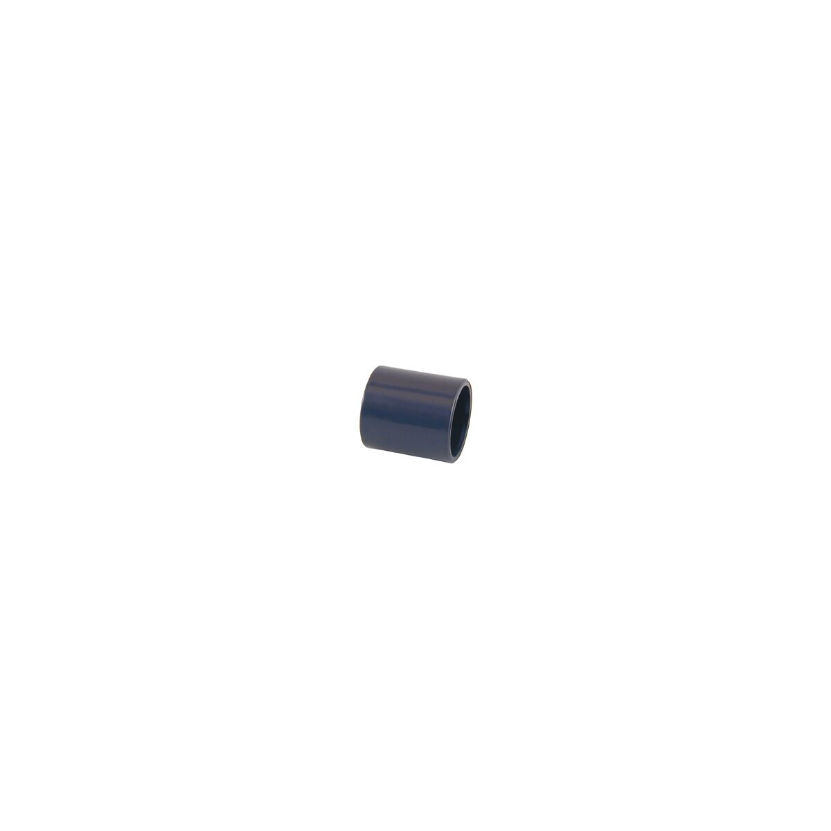 PVC-Muffe, 25 mm, Klebemuffe, runde PVC-Rohrmuffe für P