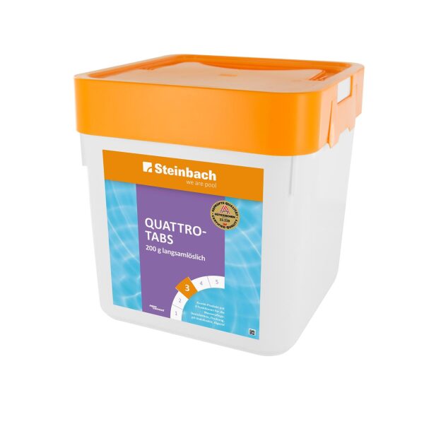 Steinbach Quattrotabs 200g langsamlöslich, 5 kg