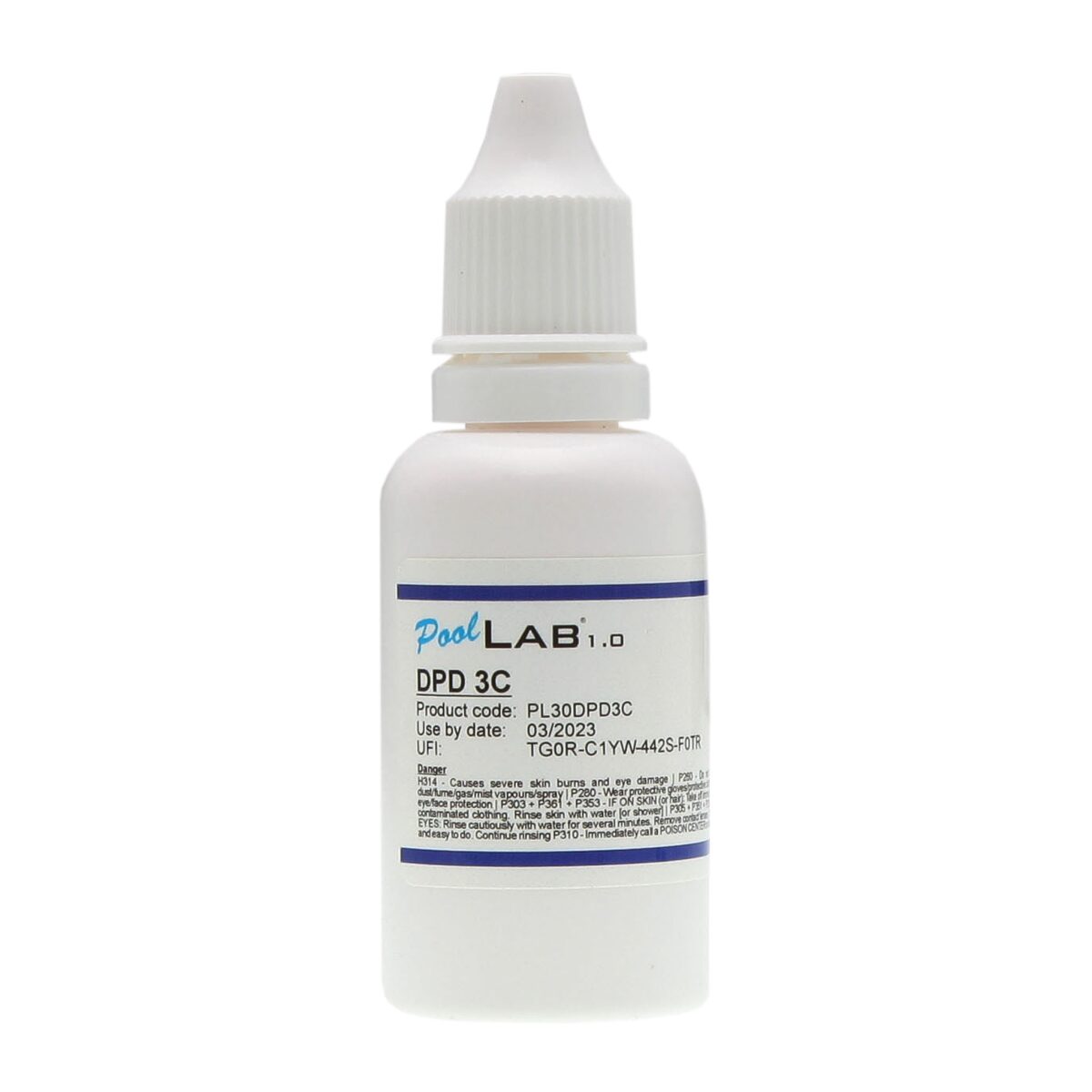 POWERHAUS24 PoolLAB flüssige Reagenz DPD 3C, 30 ml