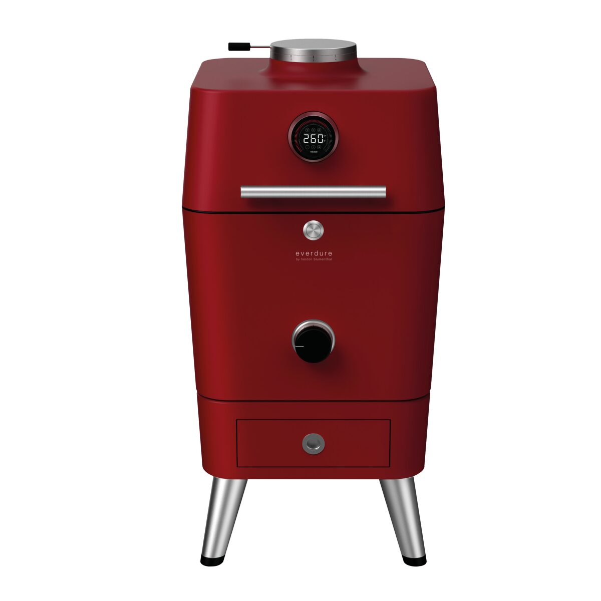 Everdure 4K Profi Holzkohle Kamado Grill & Outdoor-Ofen,