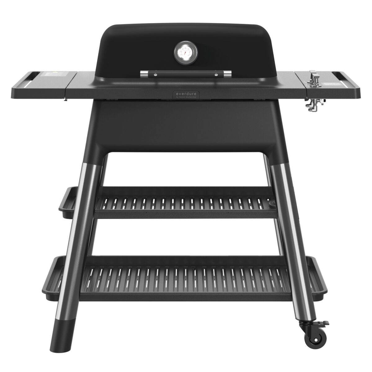 Everdure FORCE Gasgrill, 2 Hochleistungs-Brenner in O-Form,