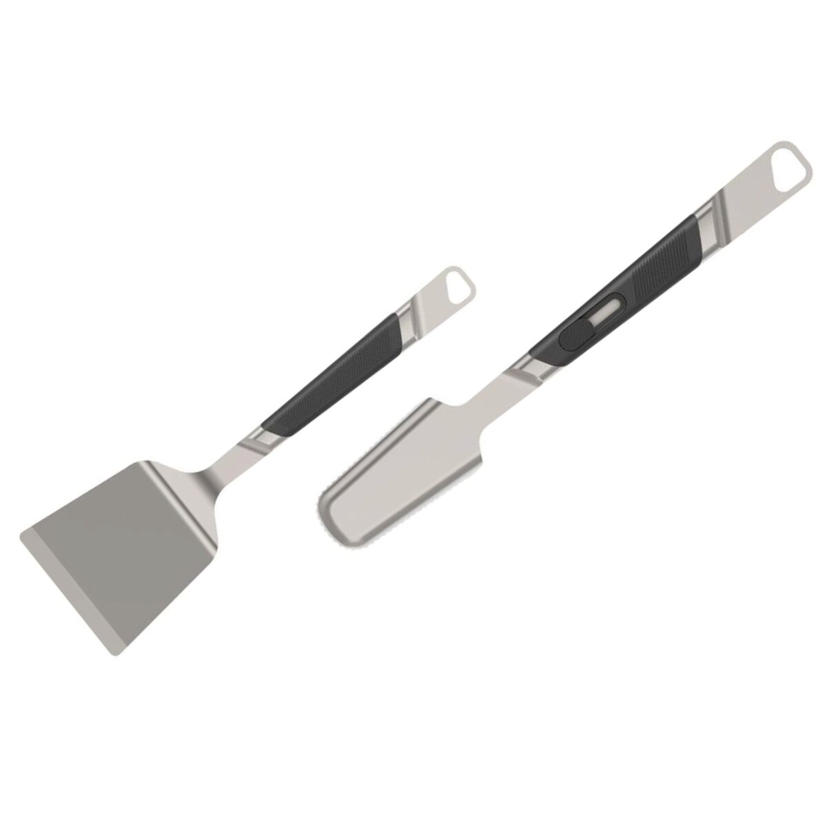 Premium Edelstahl Grillbesteck Set 2-teilig, Spatel & Gr