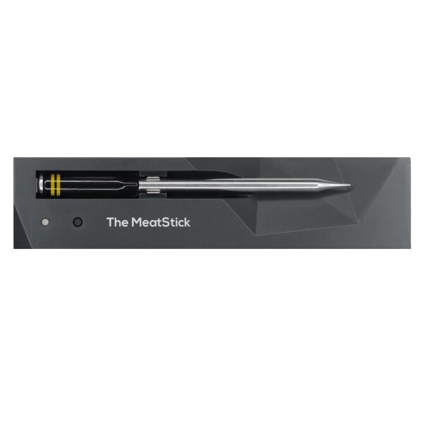 The MeatStick-Set, Fleischthermometer mit Ladegerät, Farbe: gelb
