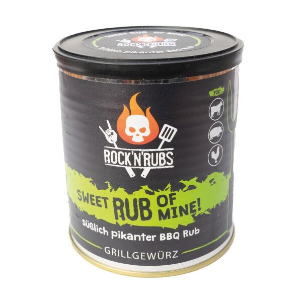 RockNRubs Sweet Rub of Mine - BBQ Rub - Gewürzzubereitung nicht nur zum Grillen, 170g
