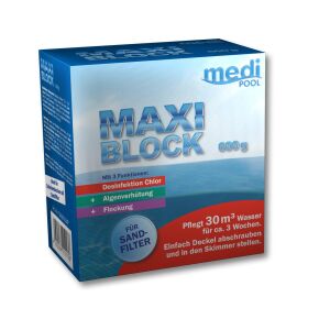 mediPOOL 3 in 1 Maxi Block 600 g