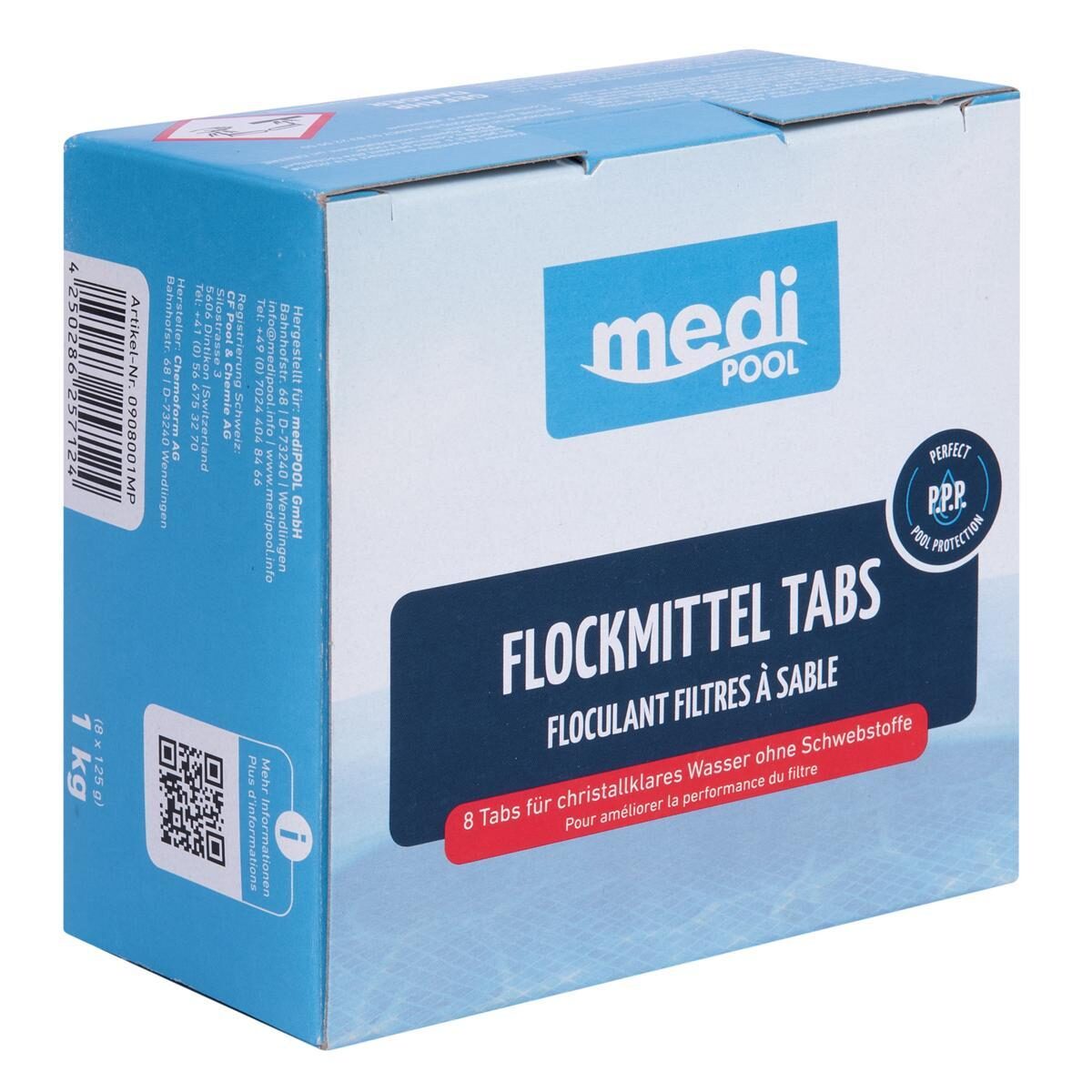 mediPOOL Flockmittel Tabs 1 kg box