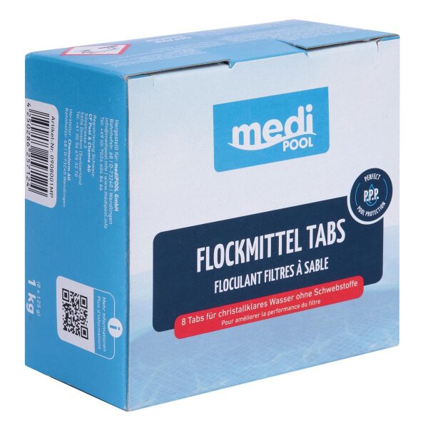 mediPOOL Flockmittel Tabs 1 kg