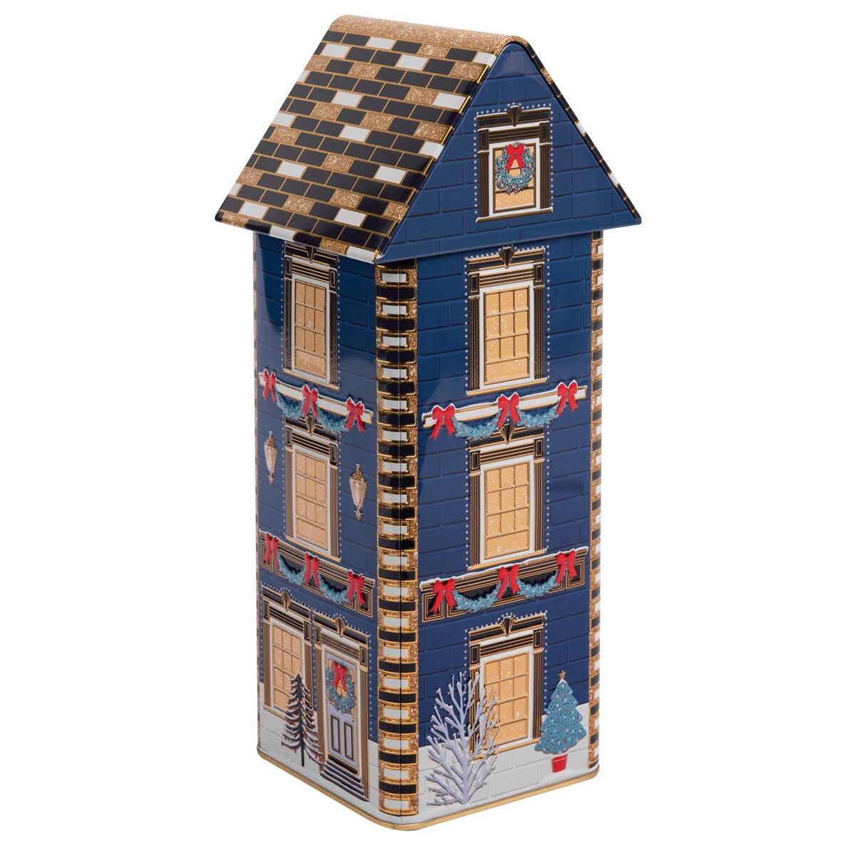 Blechdose New York Christmas House, lebe box