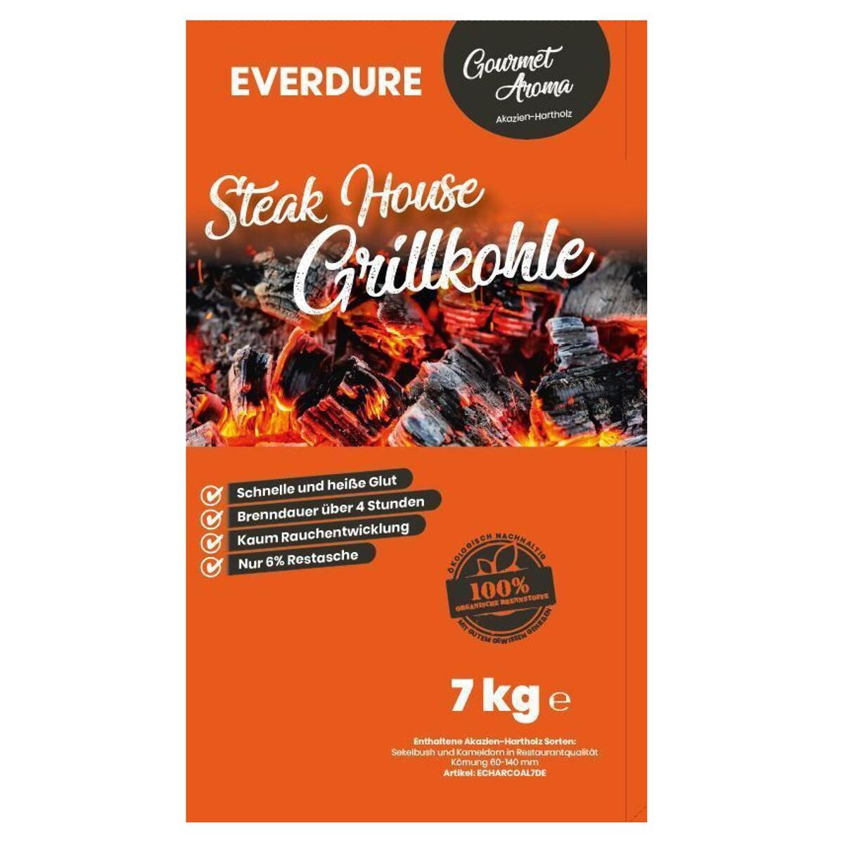 Everdure Steak House Premium Grillkohle, ökologisch nac