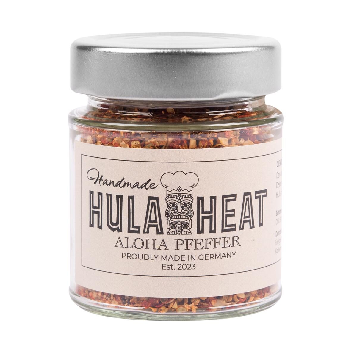 HULAHEAT Aloha Pfeffer 60g, Pfeffer-Mix, vegan