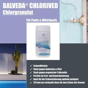 BALVEDA CHLORIVED Chlorgranulat 3x 1 kg