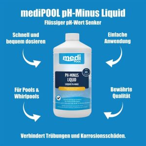 mediPOOL pH-Minus flüssig 1 L