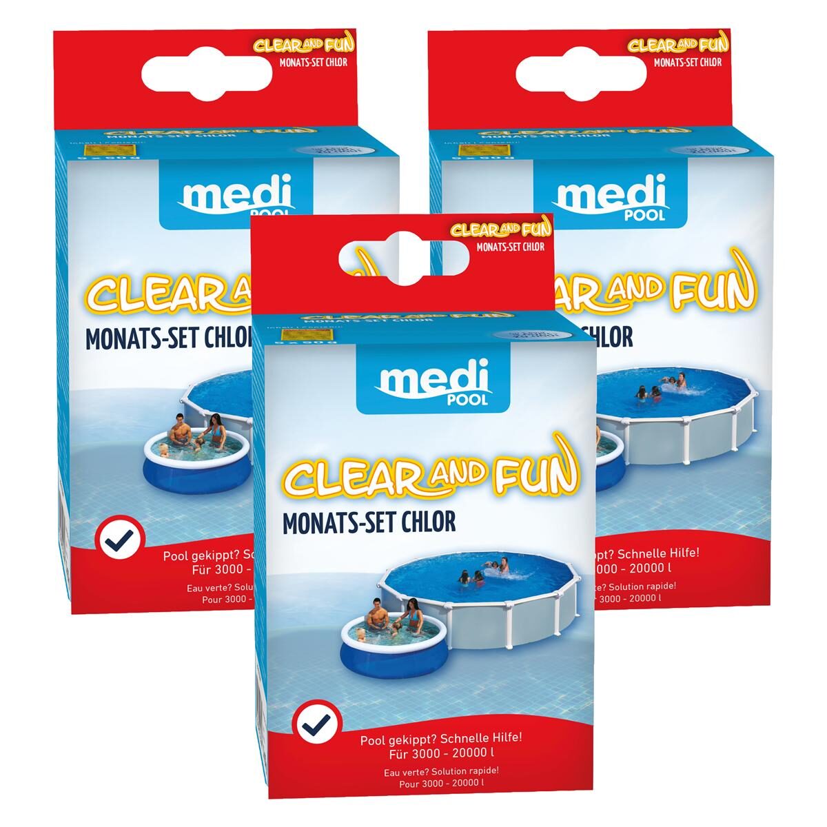 mediPOOL Clear and Fun 3x 250 g