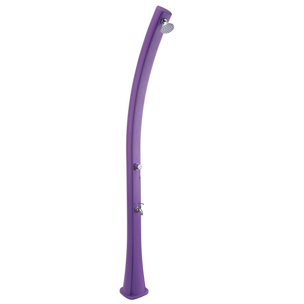 Summerfun Solardusche mit 25 L Wassertank, Farbe: Lila