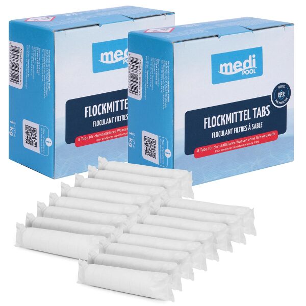 mediPOOL Flockmittel Tabs 2x 1 kg