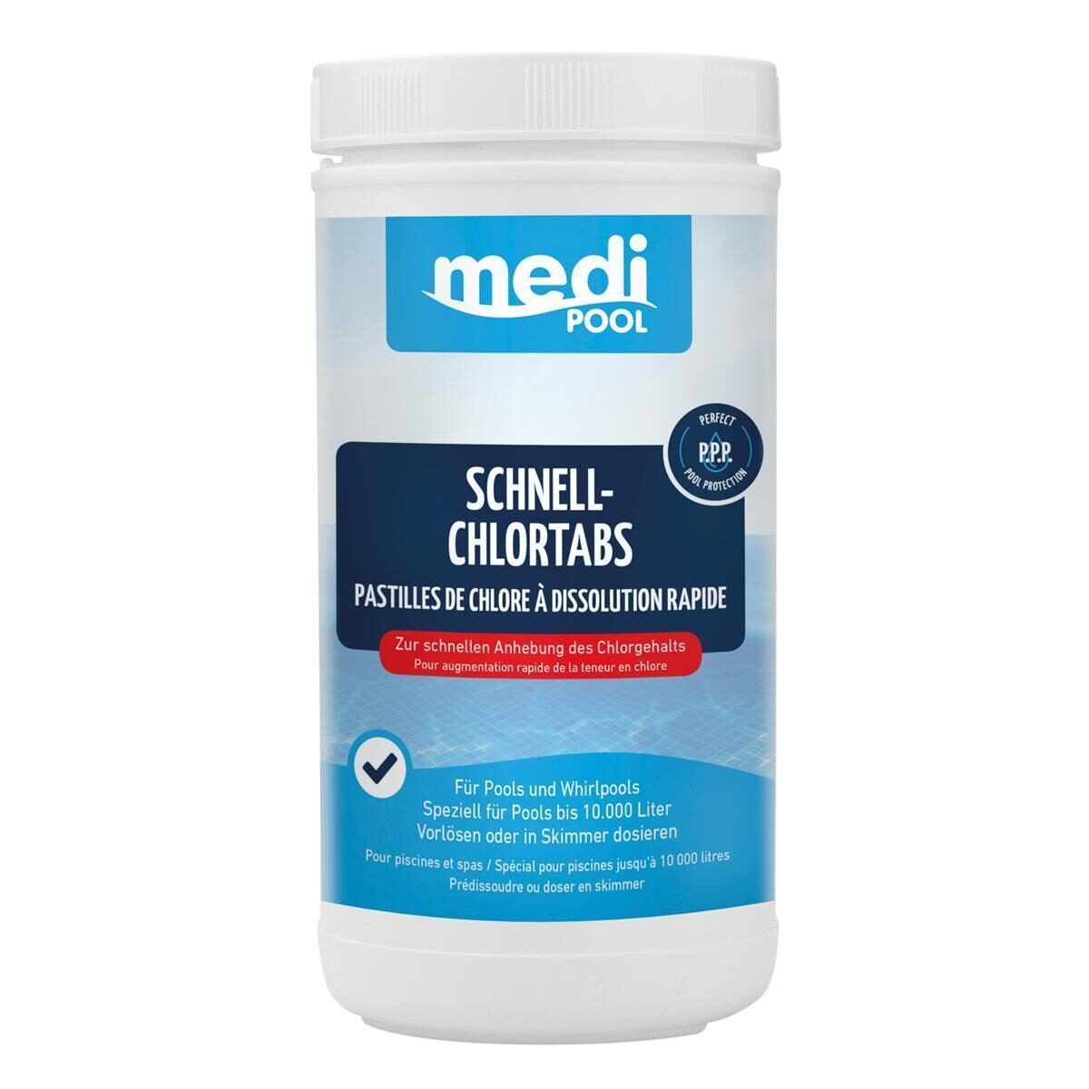 mediPOOL Schnell-ChlorTabs 1 kg