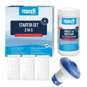 mediPOOL Pflege-Set 2 in 1 mit Perfect 20 MultiTabs 1 kg