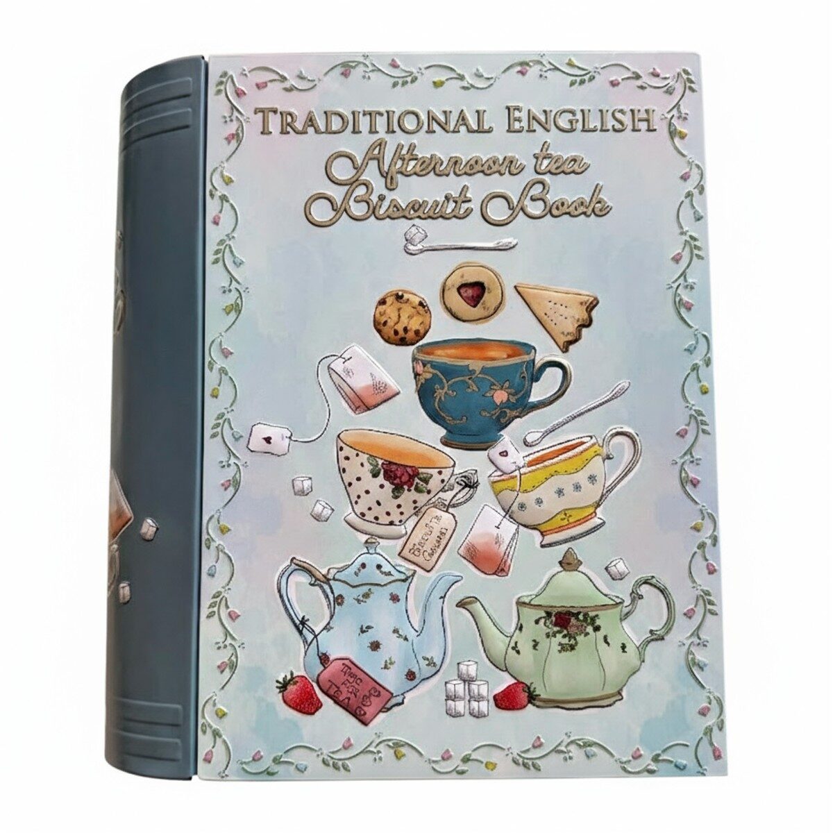 Blechdose in Buchform Afternoon Tea Keks- & Teedose 24,5