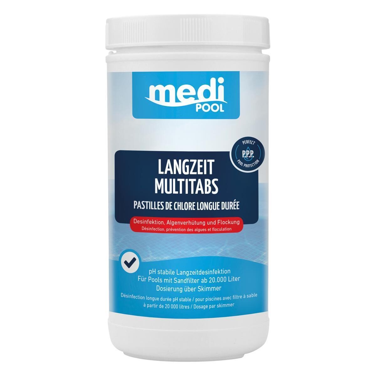 mediPOOL 3 in 1 Langzeit MultiTabs 1 kg