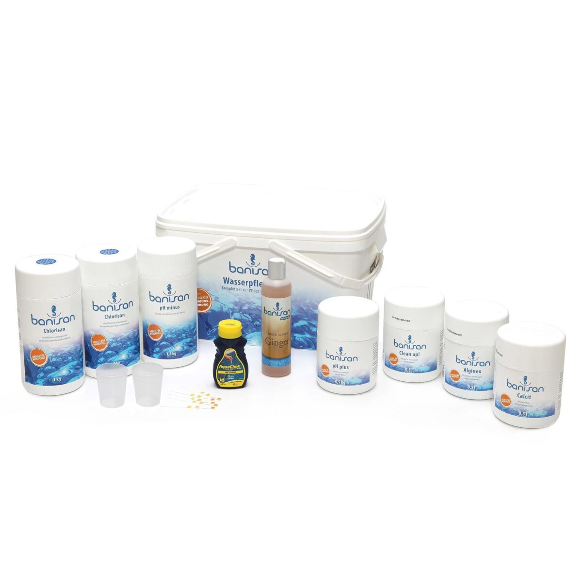 Banisan® Wasserpflegeset Erstausstattung Whirlpool 11tlg