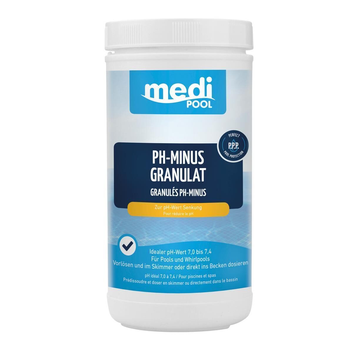 mediPOOL pH-Minus Granulat 1,5 kg