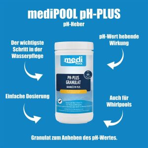 mediPOOL pH-Plus Granulat 1 kg
