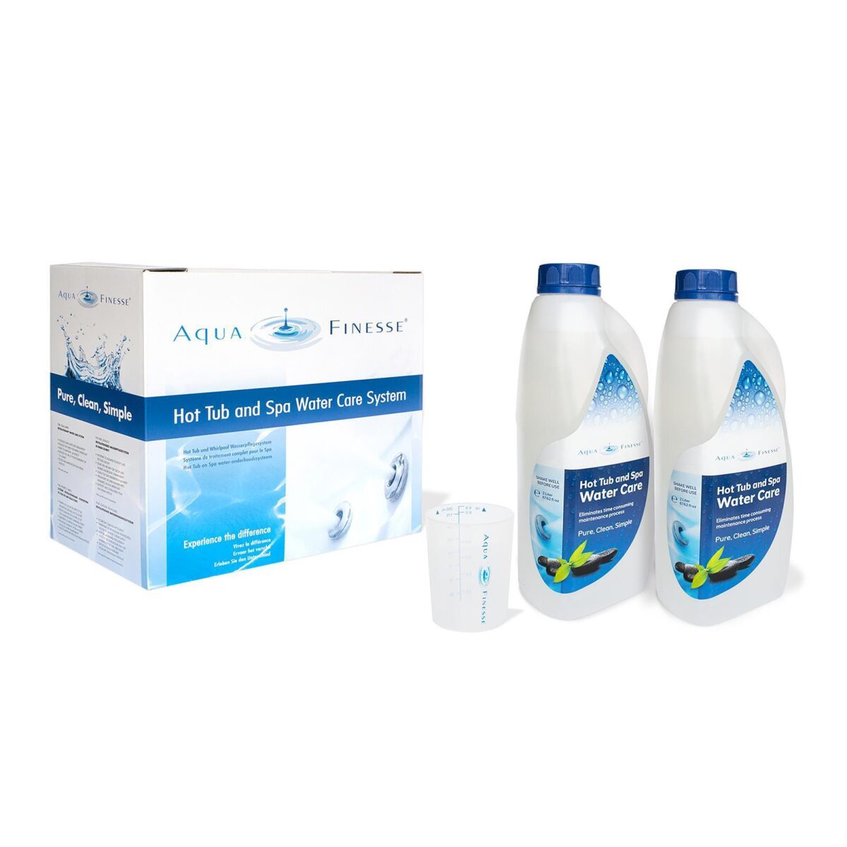 AquaFinesse Whirlpool Wasserpflegeset 4 in 1 mit Chlortablet
