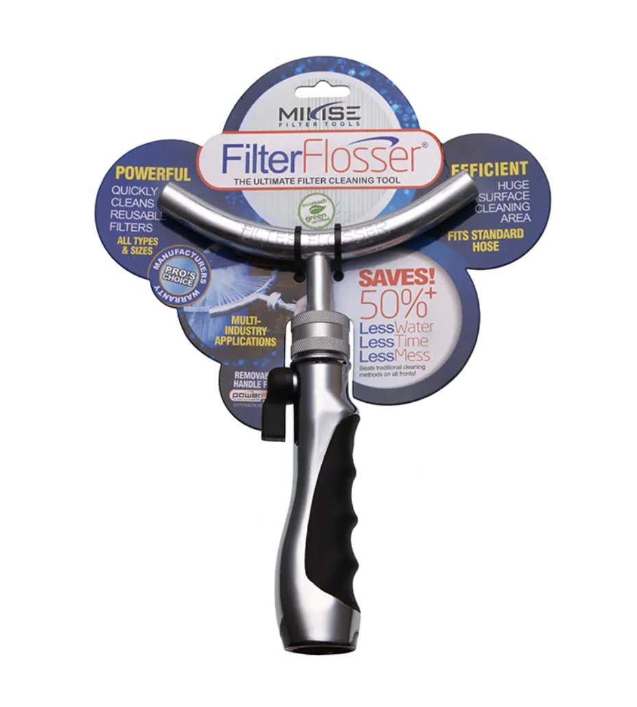 Mit dem Filter Flosser reinigst du den Softub Filter besonders gründlich.