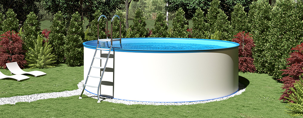Mit einem runden Pool-Set sind Sie bestens für den Sommer ausgestattet.